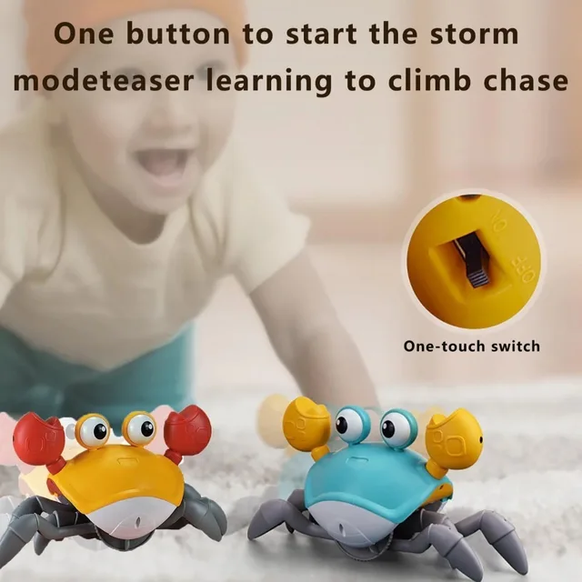 Interactive Musical Dancing Crab Toy 2