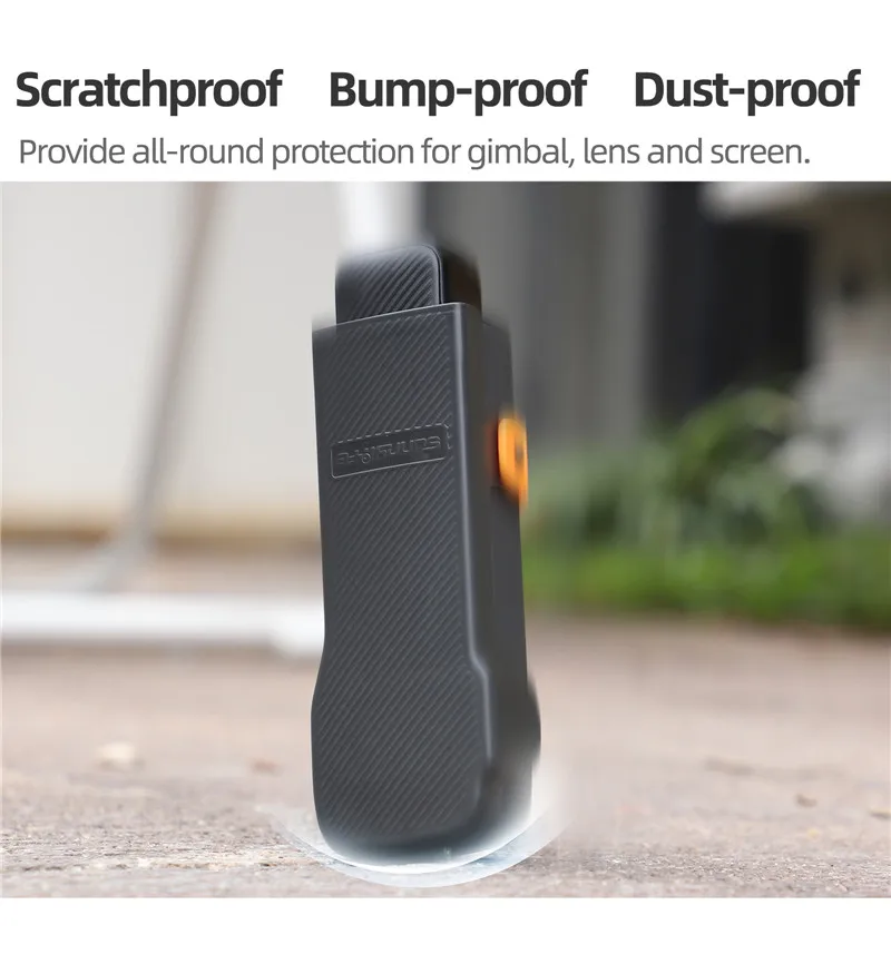 For DJI Osmo Pocket 3 Protective Case Camera Lens Screen Protector Anti-fall Flip Cover Quick Release Case Accessories