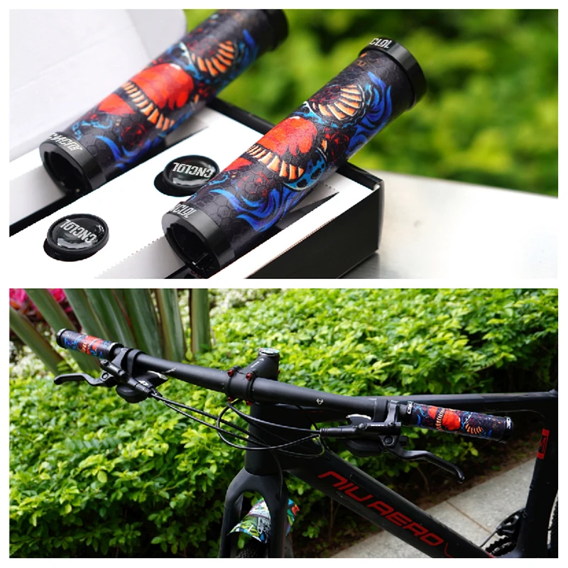 Manopole Per Manubrio Standard 20-22 Mm Antiscivolo, In Gomma, 85 Mm, Per MTB, Trekking, EBike Manopole Bicicletta