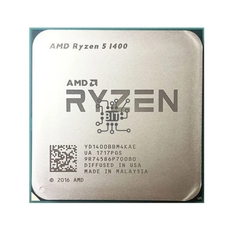 Amd-ryzen 1400 r5 1400 Processador 3.2 Ghz Quad-core Oito-thread Cpu Soquete Yd1400bbm4kae Am4