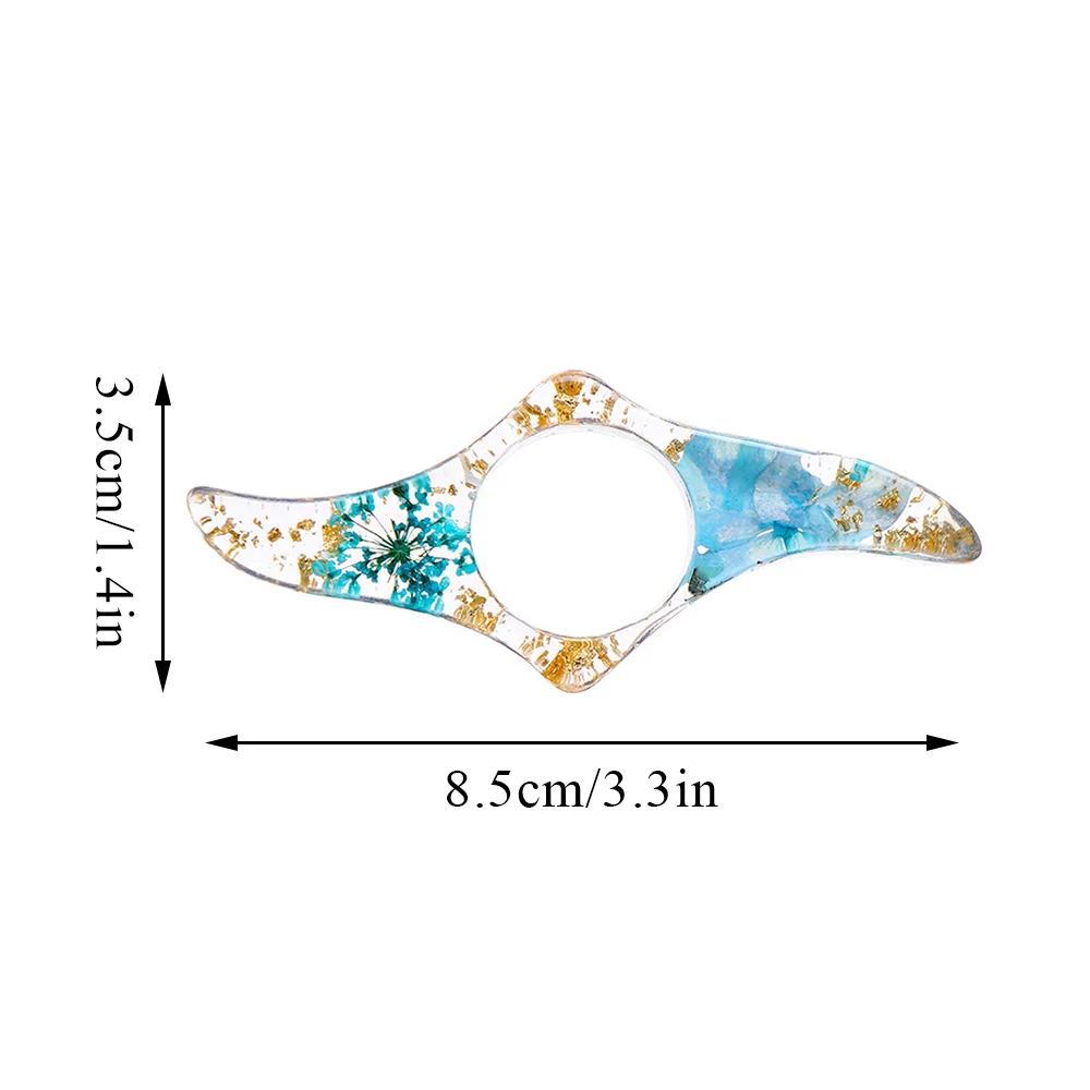 Book Page Holder Reading Aid Thumb Book Support Dried Flower Expander School Supply Resin Durable book holder book stand reading stand