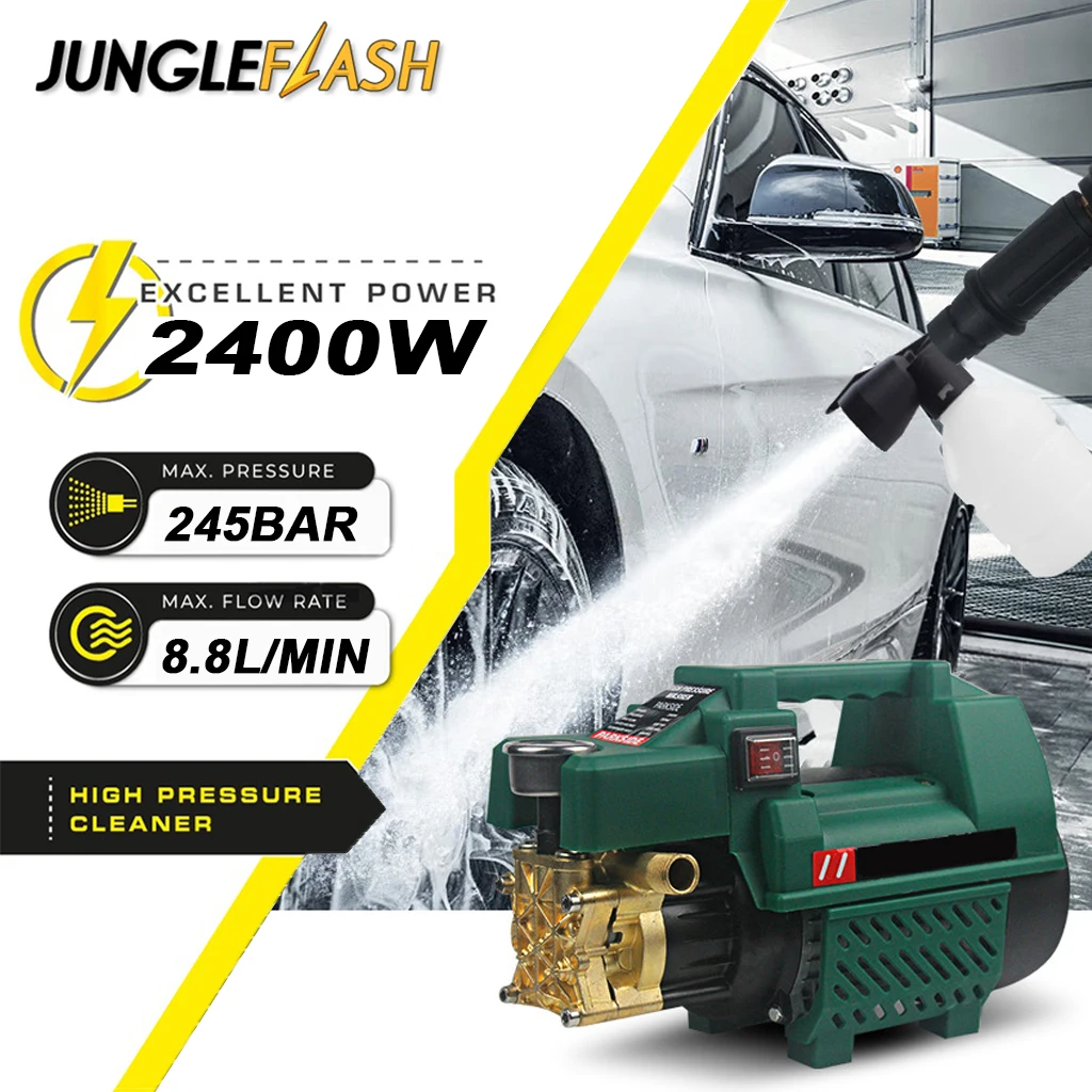 for Parkside High Pressure Cleaner Washer 2400W 3600PSI 528L/H Car Wash