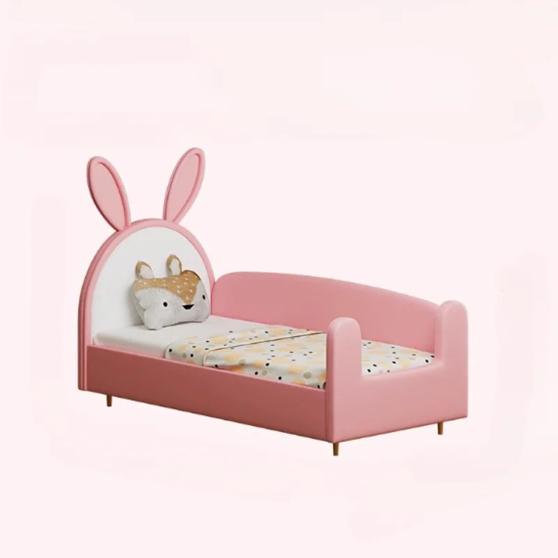 Princess Luxury Baby Bed Girls Pink Comferter Loft Kids Bed Modern Villa Kinderbett Cama Infantil Furniture Home 6
