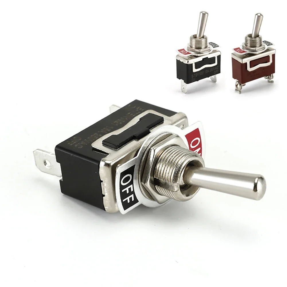1X Auto Boot Marine Wasserdichte Kippschalter Heavy Duty 250V AC15A 2Pin SPST EIN/AUS Rocker Schalter auto Boot Zubehör