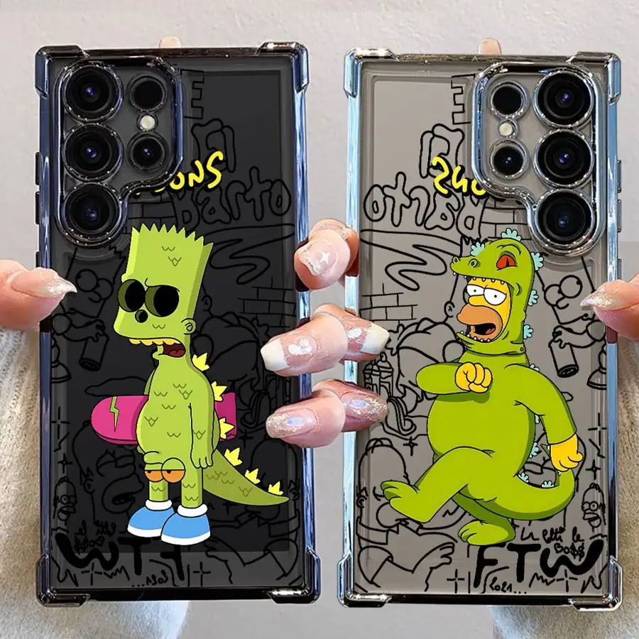 The Simpsons Cute Soft Phone Cover Case
