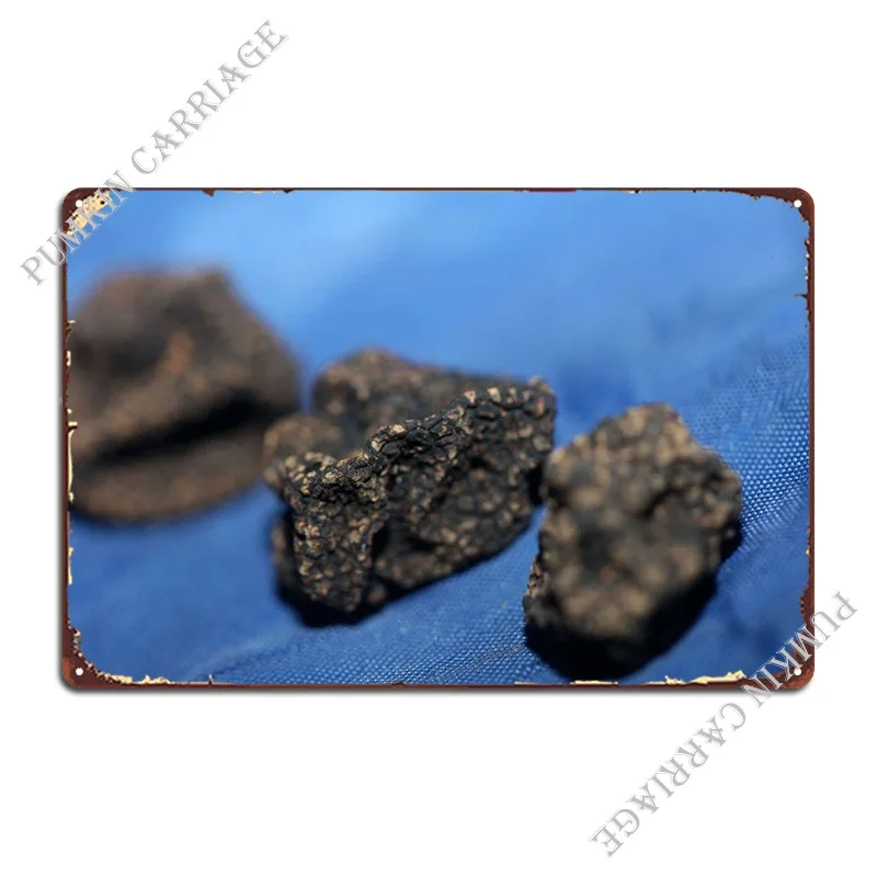 

Wild Black Truffles Macro Metal Sign Club Pub Wall Custom Vintage Tin Sign Poster