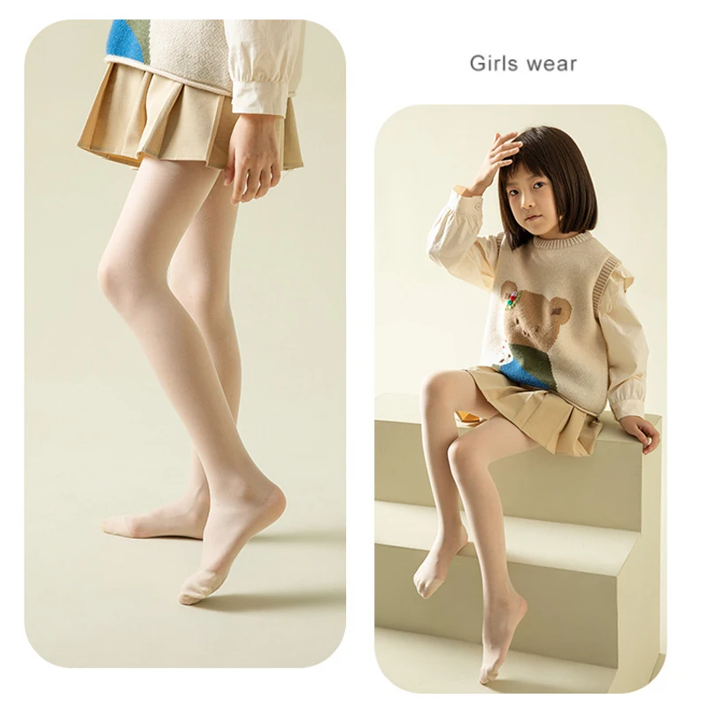 Collant Bambina Rosa Coprenti Ballerina Danza Classica Moderna - Foto 7