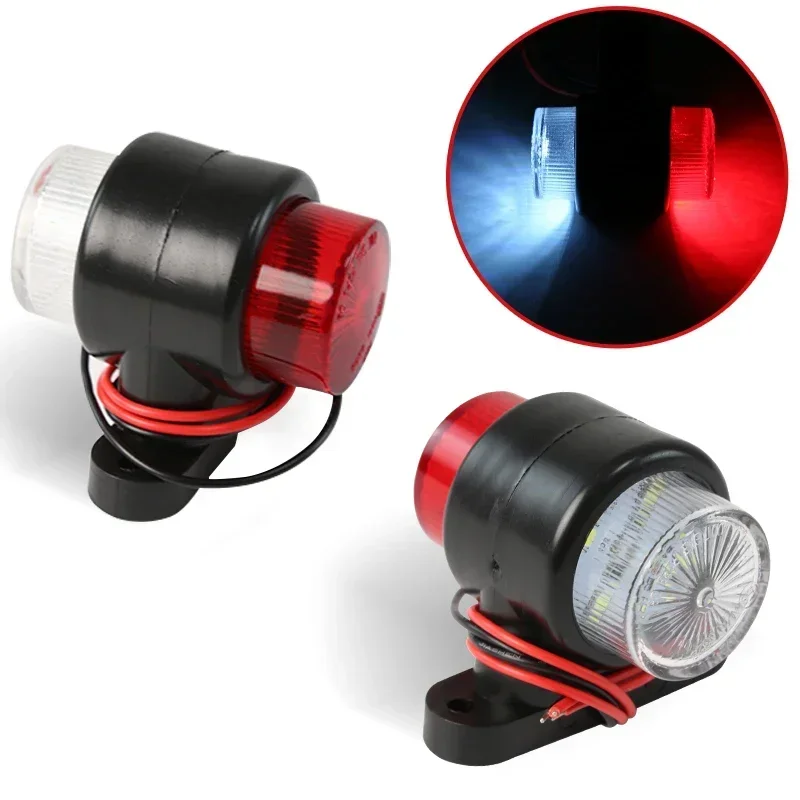 10 x LED Luci di Posizione Laterali Indicatore Ingobro Rosso Caion