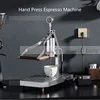 HomeWise Manual Lever Espresso Maker With Temperature Real-time Display PID Control 9 Bar Extract Coffee Stainless Steel Body 1