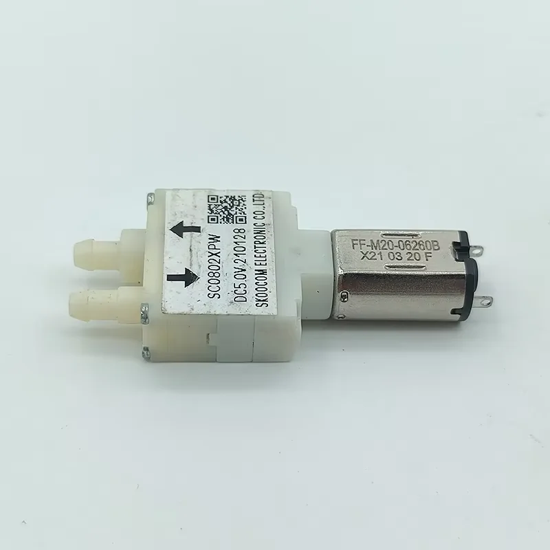 SKOOCOM SC0802XPW Micro Water Pump DC 3V 3.7V 5V M20 Diaphragm Self-priming Suction Pump for Sweeping Robot Cleaner