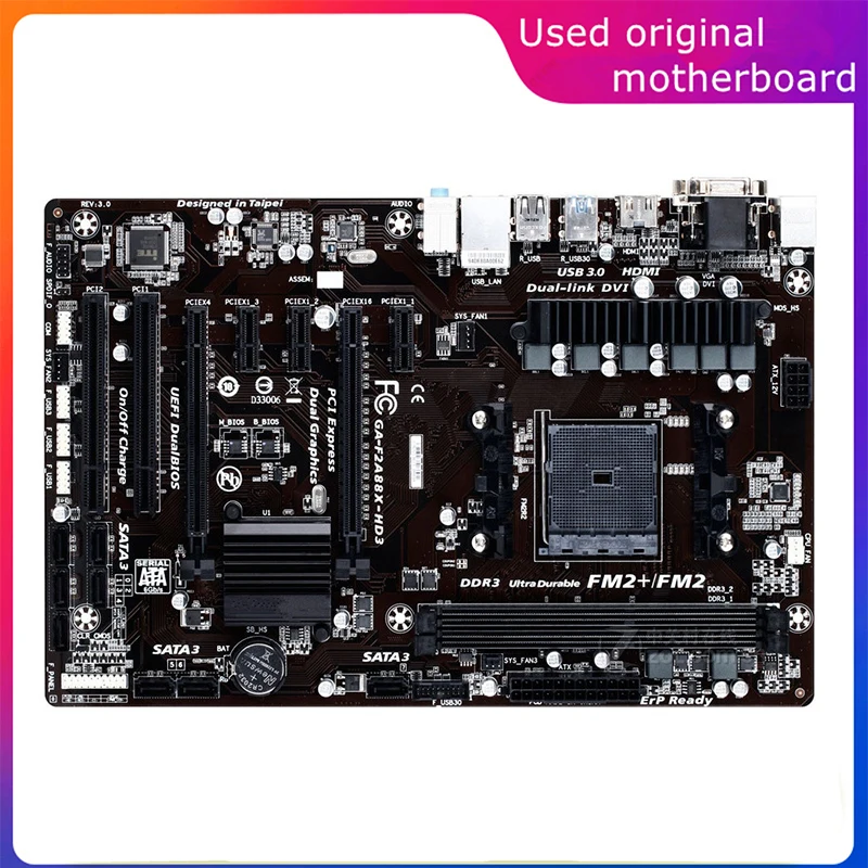 

Б/у материнская плата FM2 + FM2 для AMD A88X