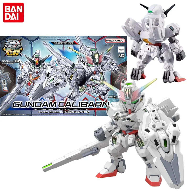 

Фигурка героя аниме Bandai SDCS BB GUNDAM CALIBARN, оригинальная игрушка для мальчиков и девочек, подарок на Рождество, Коллекционная модель
