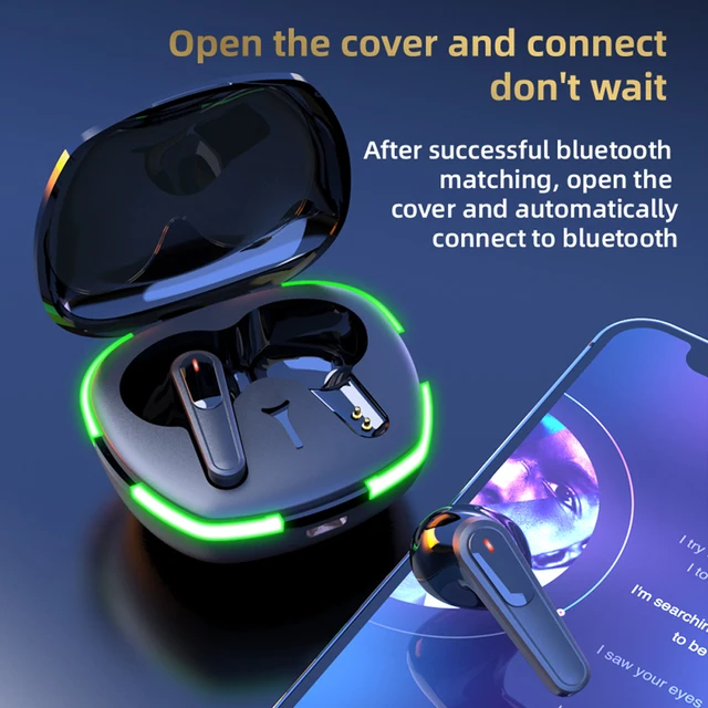 Auricolari Impermeabili Sport Auricolari Bluetooth TWS Con Cancellazione Rumore Attiva - Nuovo Modello 2022, Perfetti Per IPhone Wireless 5.0 - Foto 5