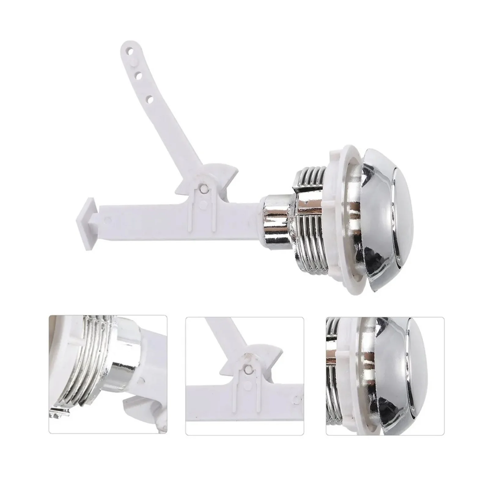 Toilet Tank Flushs Button Toilet Cistern Flush Flush Kit Water Flushs Household Fittings Button Replacement