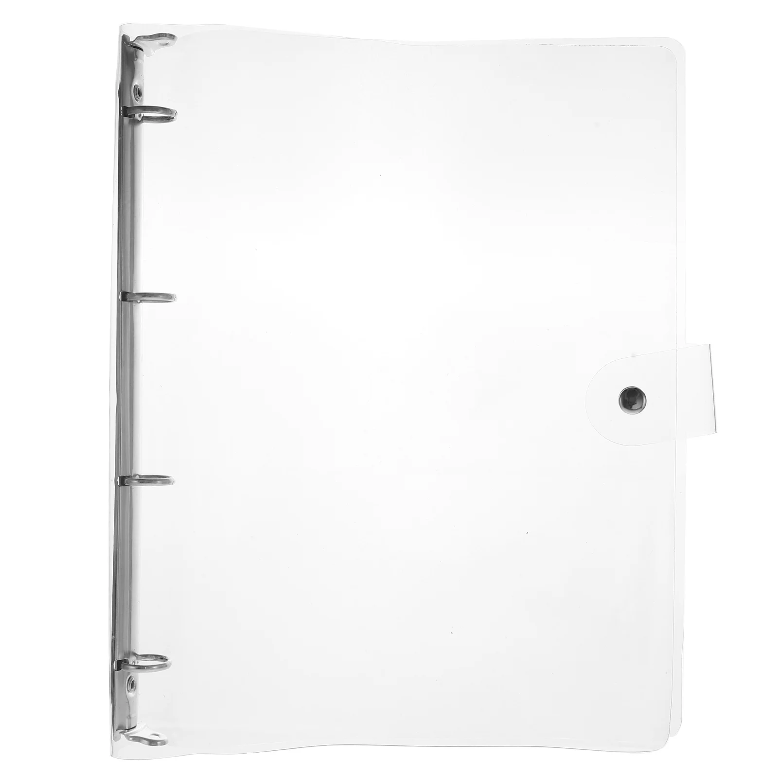 

A4 Transparent Binder Office PVC Plastic Hand Account Cover Loose-Leaf Account Book Case Notebook Cover Binder For Replace Shell