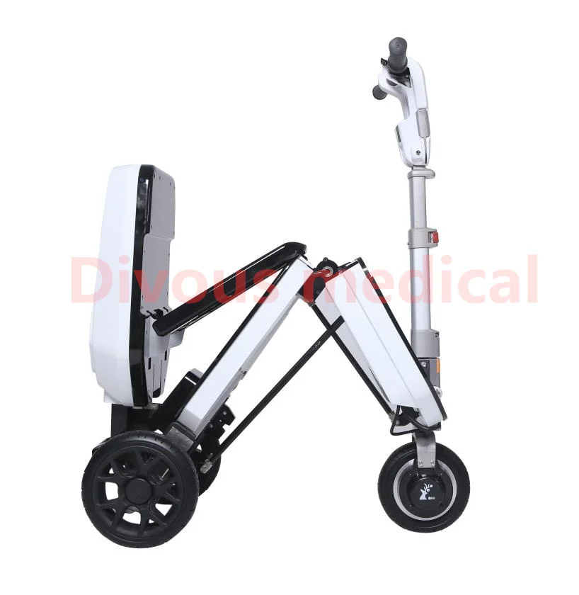 Auto Folding Electric Tricycle Mobility Scooter for Adult Elderly Disabled People