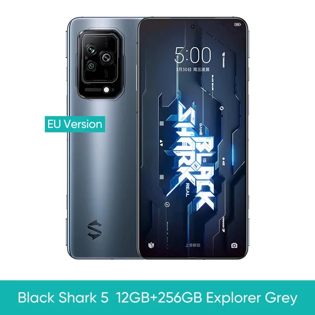 Black Shark 5 Pro 海外版 8GB/128GB Black Shark 5 5G Smartphone Global Version Gaming Phone Snapdragon