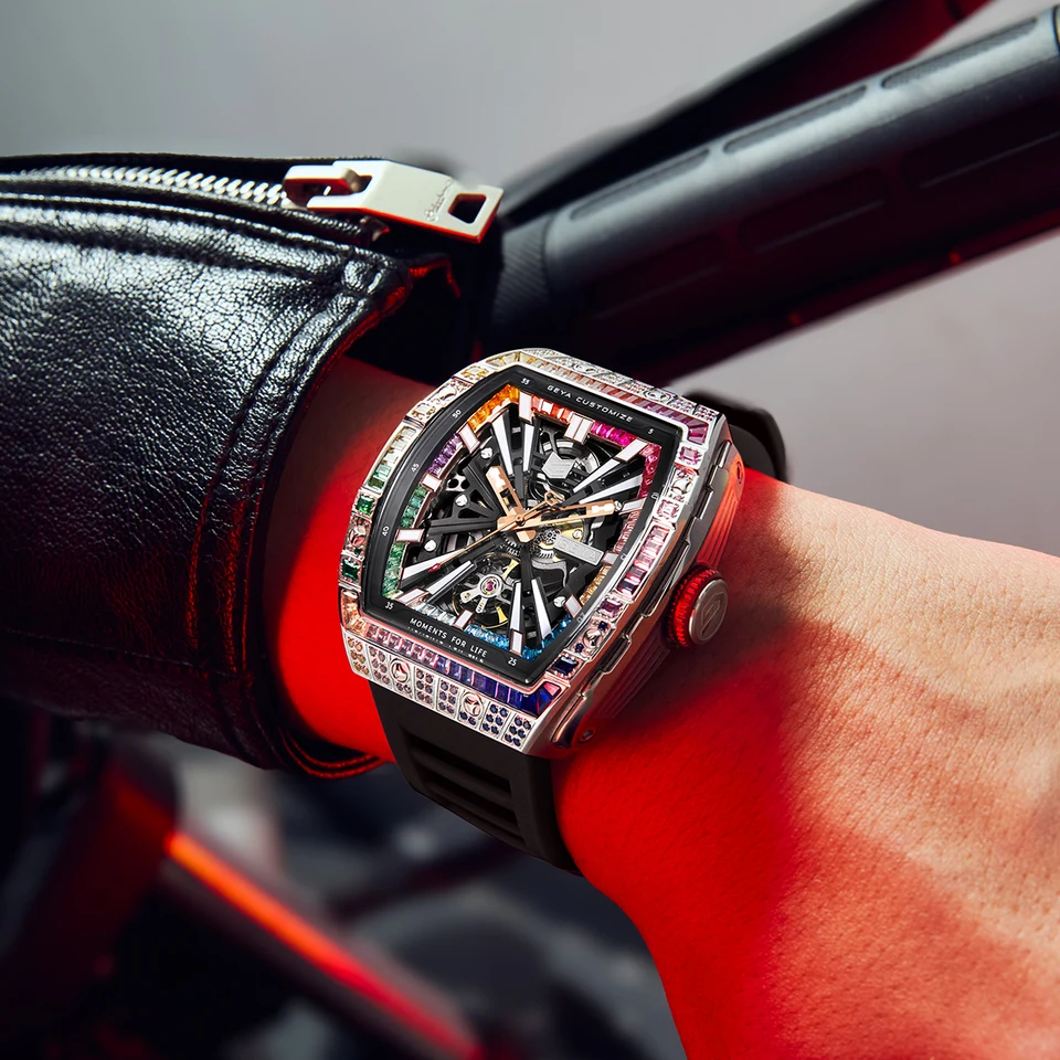 OROLOGIO DA POLSO Meccanico Automatico Automatici Uomo Mancare EUR 21,63 - FR