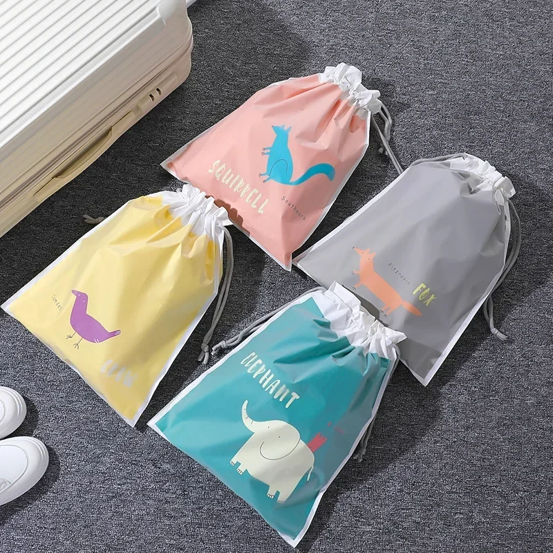 Cartoon Cute Large Capacity Waterproof Drawstring Bag Mother Outdoor Portable Storage Bag Travel Organizer Diaper Bags diaper bag