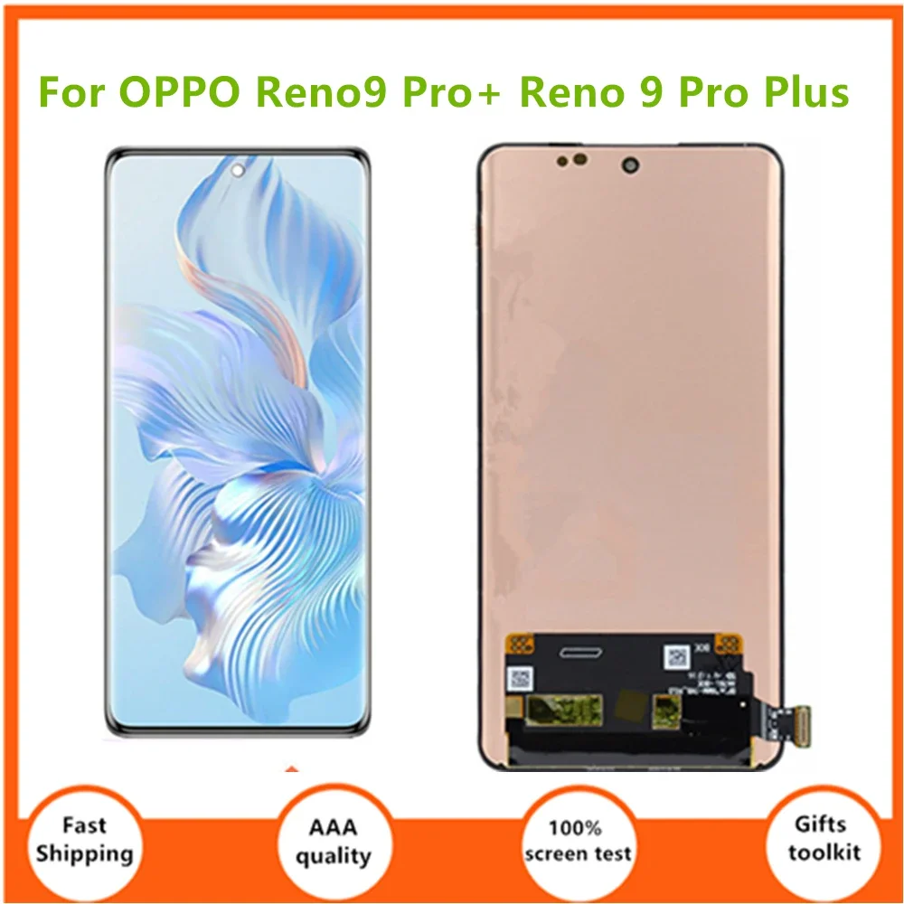 

AMOLED LCD Display Touch Screen Digitizer Assembly, 6.7 ", For OPPO Reno9 Pro +, Reno 9 Pro Plus, PHM110, PGX110, PGW110