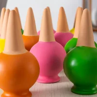 4pcs Random Ceramic Potted Dropper Device Water Seeper Self Watering Automatic Drip Irrigation System Portable Pot Culture Suppl 6