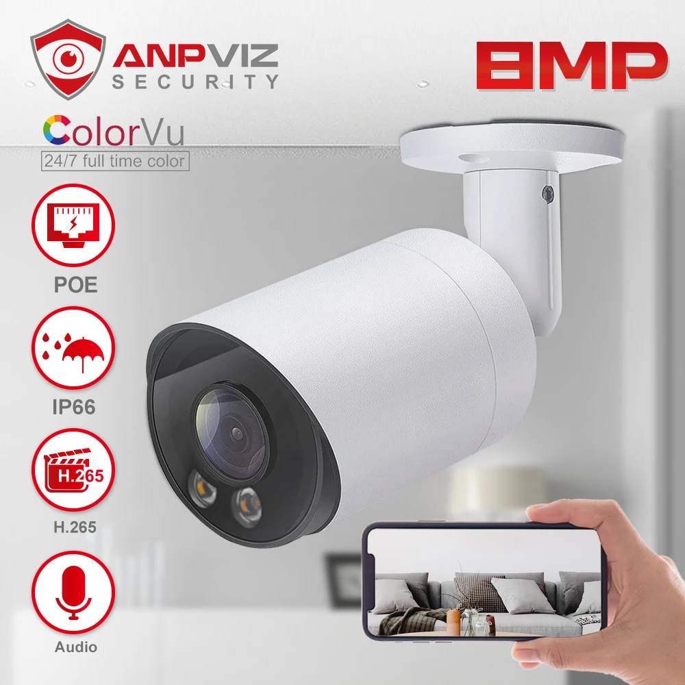 【未使用】HIK VISION  H.265+ ネットワーク防犯カメラ New Hikvision H.265 + surveillance camera - PS Auction - We