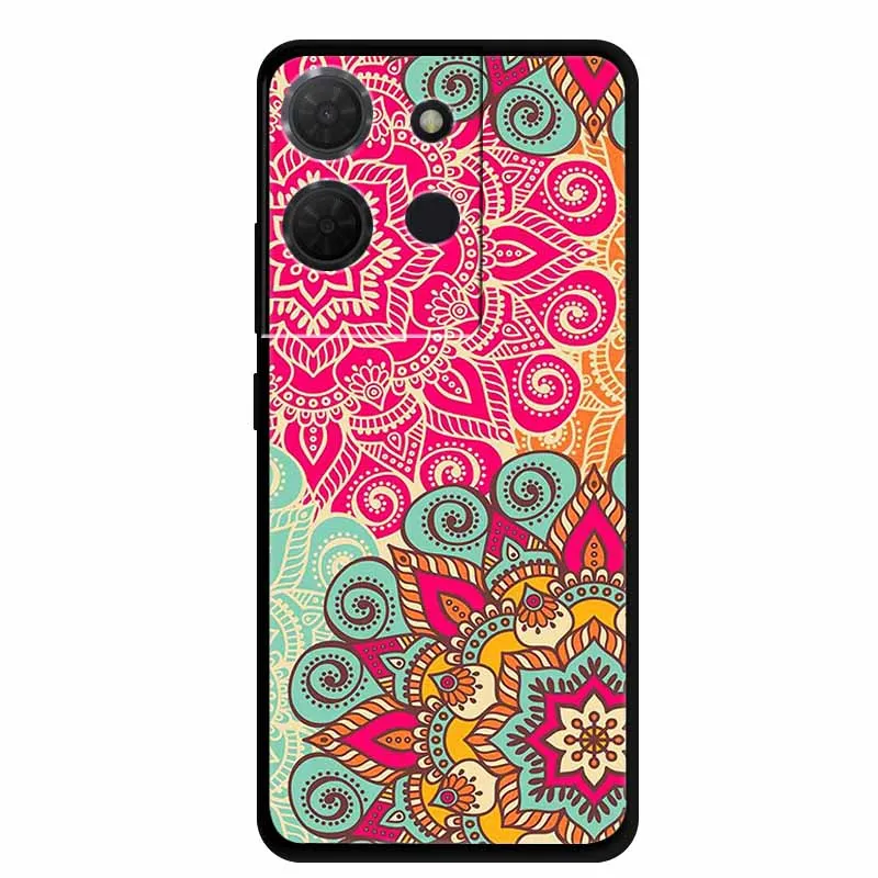Stylish Black Marble Silicone Phone Cover - Fashionable and Protective TPU Shell