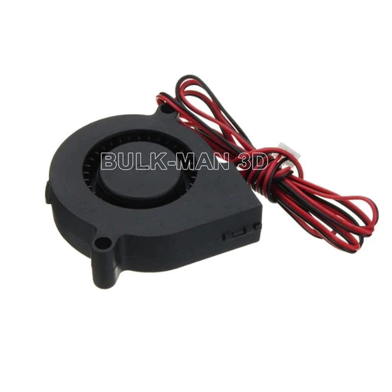 DC 12V 24V 50x50x15mm Oil/Dual Ball Bearing Blower Turbine 5015 Cooling Fan for 3D Printer Parts