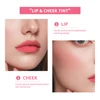 6Colors Water Lip Stain Moisturizing Lip Glaze Long Lasting Lip Ink Face Lip Dual Purpose Waterproof Liquid Cosmetic Makeup 3