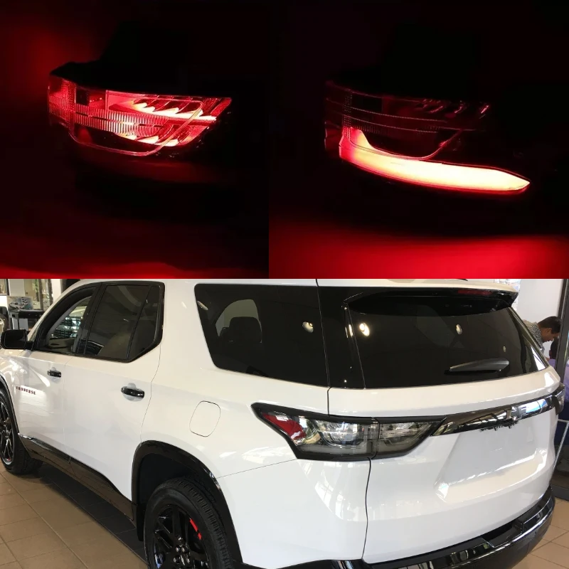 FIONE LED Outer Tail Light Assembly Compatible With Chevy Traverse 2018 2019 2020 2021 Brake Rear Light Left Driver Side LH : Buy Online At Best Price In KSA - Souq Is Now - Foto 9