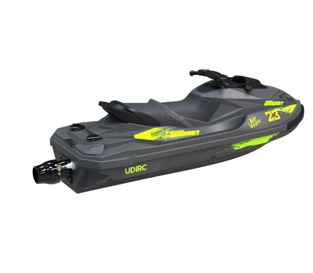 Large 33.5cm new brushless motor remote-controlled motorboat with built-in propeller turbojet drive system, high-speed remote co 4