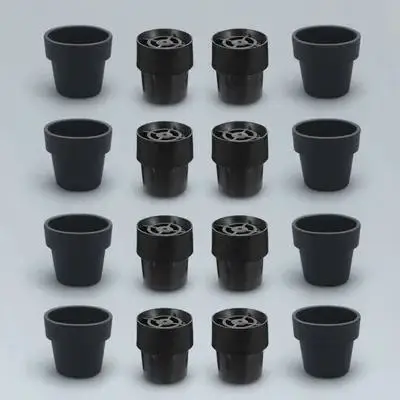 트램폴린 다리, 테이블, 의자, 야외용 8개 고품질 라텍스 미끄럼 방지 발 패드, 내마모성, 조용한 논슬립 다리 패드