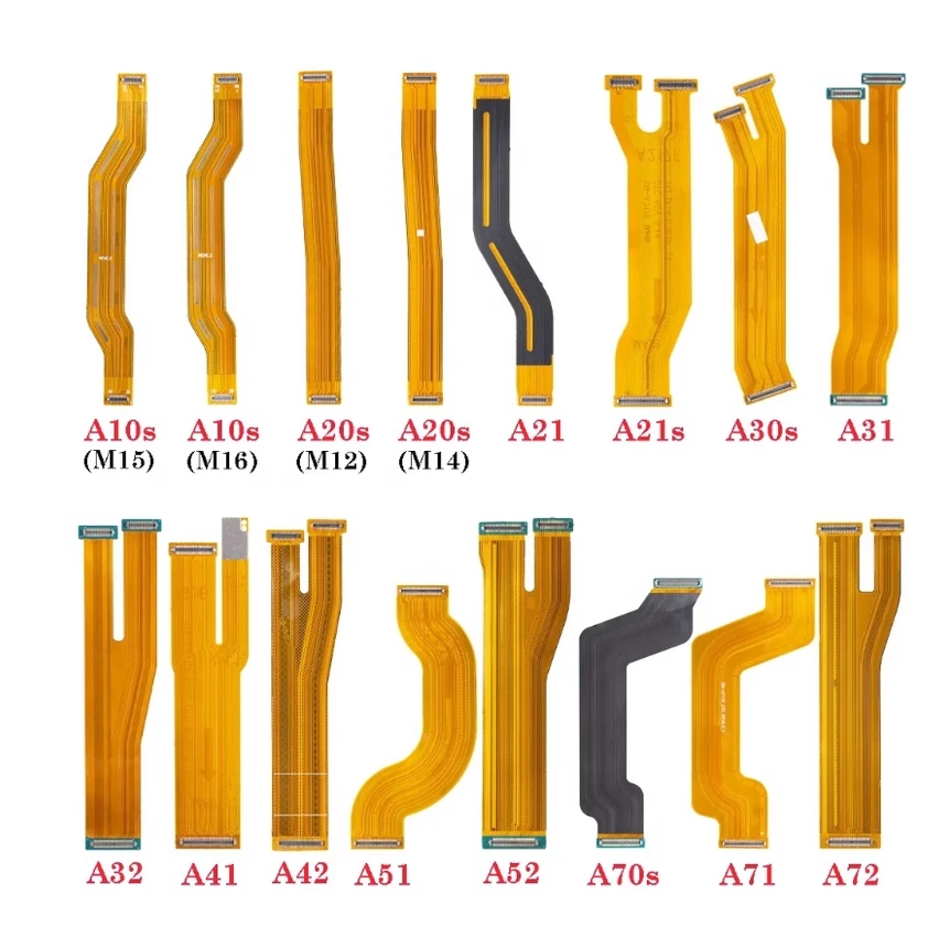 10 Pz Per Samsung A10 A20 A30 A40 A50 A60 A70 A80 A90 M10 M20 M30 M40 Scheda Madre Display Lcd Flex Cable Ribbon
