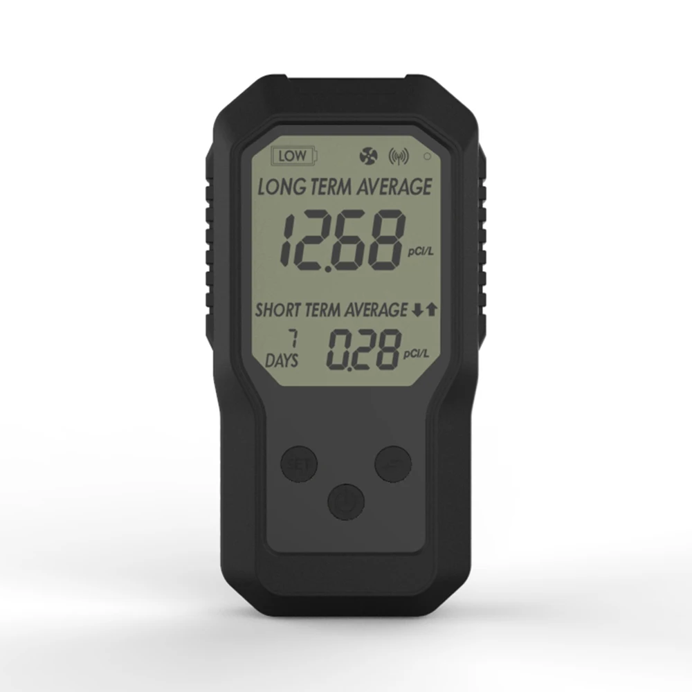 SmartHomeuseRadonDetectorRadonSensorwithgeigermillercounterRadonMonitorwith2000mAh