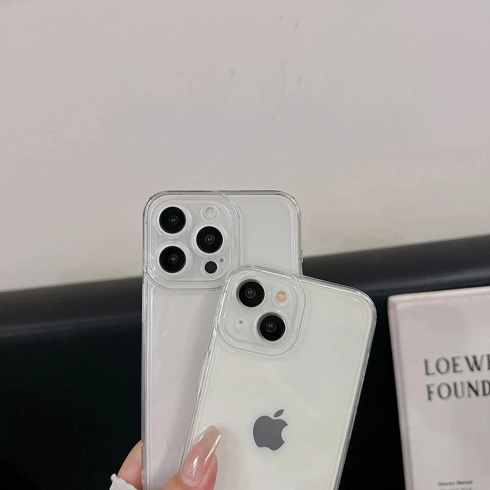 Tulip Luxury Soft Transparent TPU Phone Case