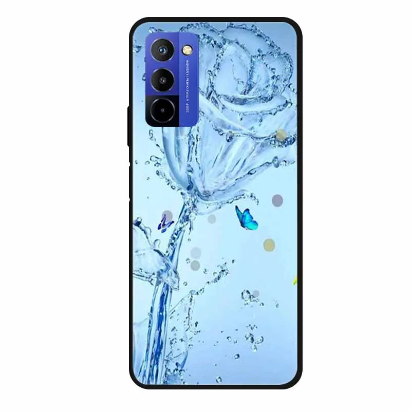 KJYF Cover Per Wiko T10 (6,5 Pollici), Custodia Morbida In TPU Ultrasottile Con Motivo Amore, Antiurto E Antigraffio, Bumper Protettivo Trasparente