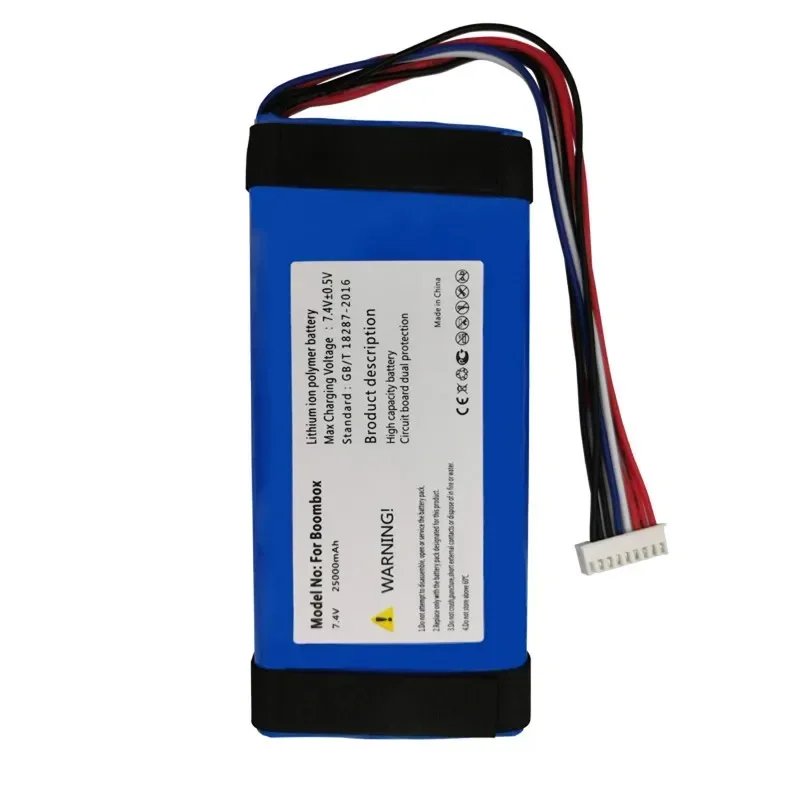 100% Original New 25000mAh GSP0931134 01 Battery For JBL Boombox Player Speaker Batterie Batteries Tracking Number With Tools