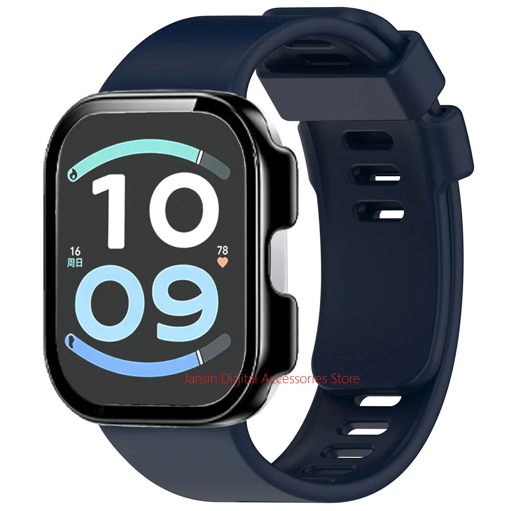 Versatile Sport Band with Clear Tempered Glass Case and Protective Cover