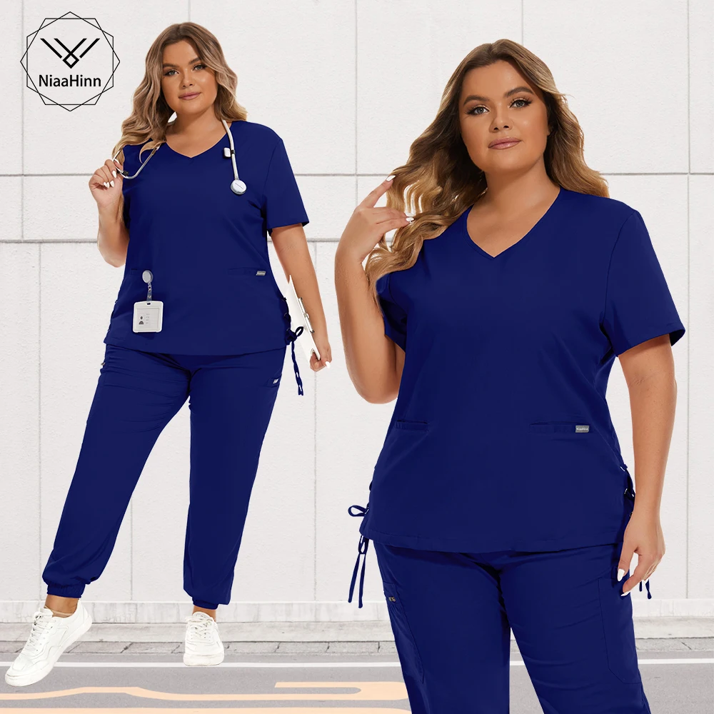 

Nurse Accessories for Work Medical Sets Scrub Women Nursery Pediatric Clinic Hospital Uniform Suit Fashion Hot Selling Work Wear
