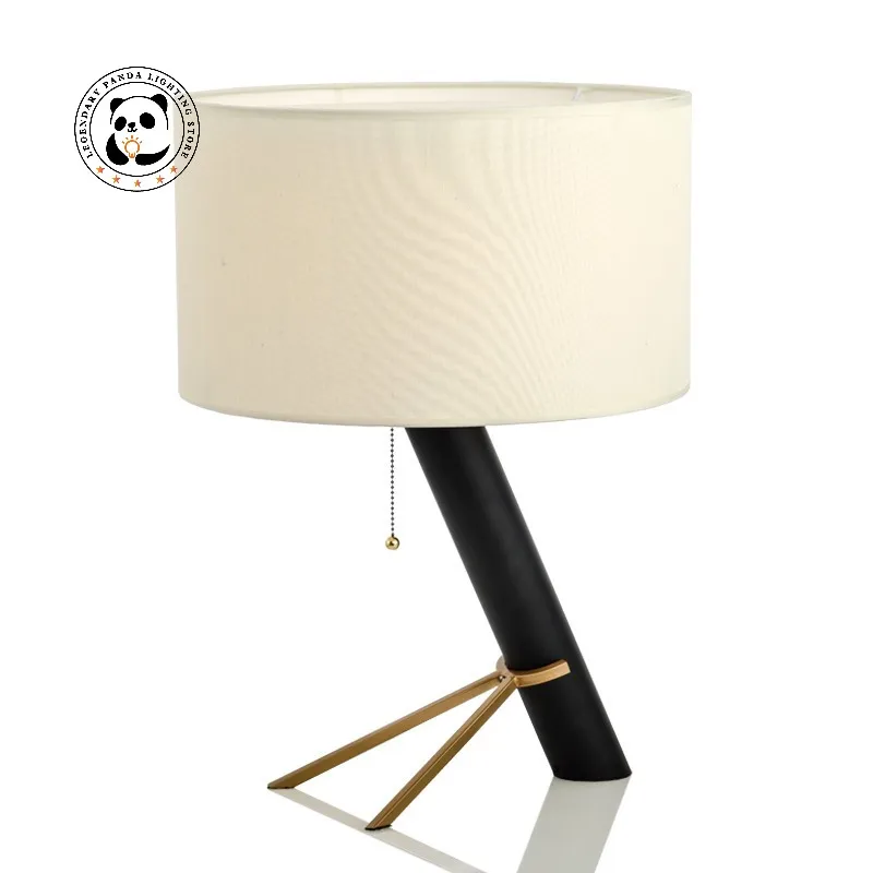 

New Design Table Lamp LED E27 Bedroom Bedside Nordic Luxury Modern Bedroom Living Room Study Romantic Warm Decoration Desk Light