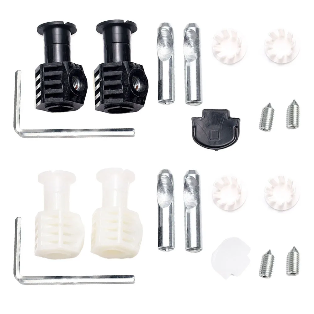 Wall Mounted Toilet Fixing Screws Bolts Kits Install Nylon Locking Back Connector Toilet Foot Mounting Screws Universal Accessor toilet tank fixing kit