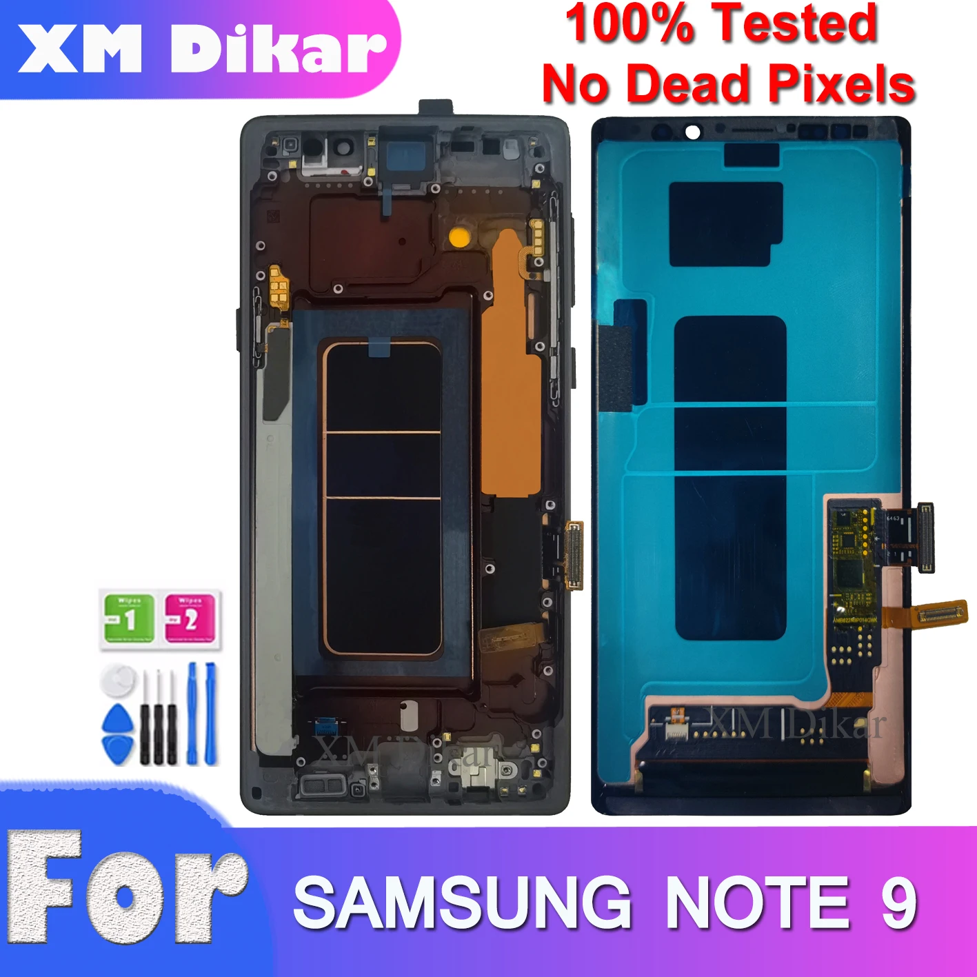 6.4'' Super Amoled Lcd Display For Samsung Galaxy Note 9 N960f N960