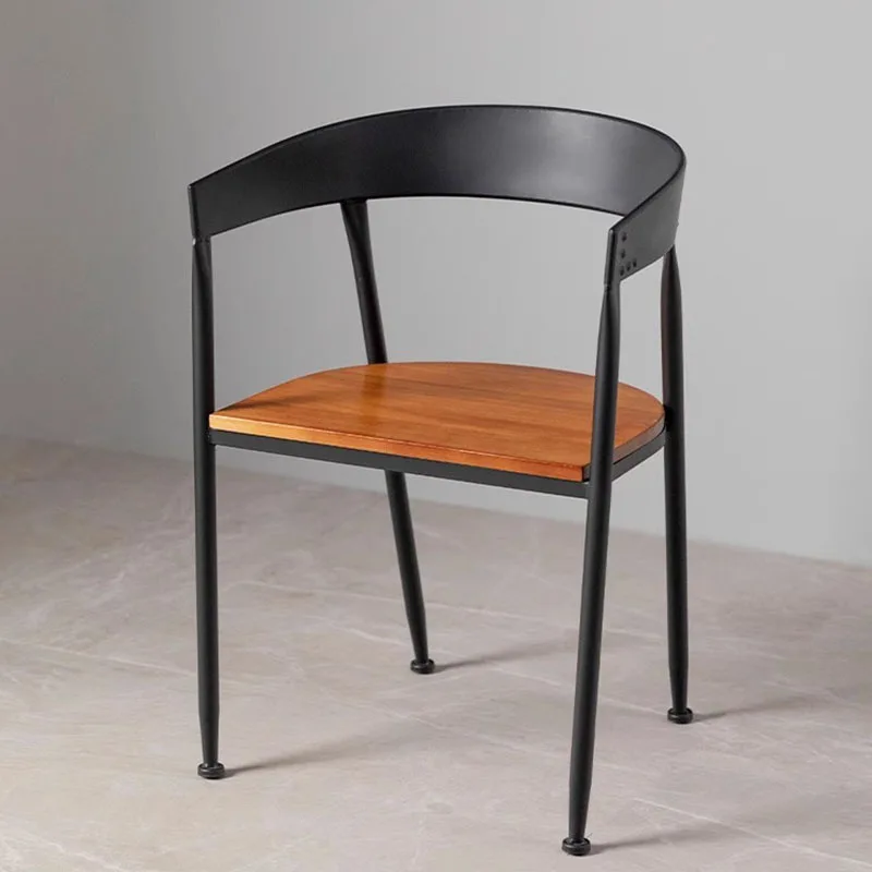 Nordic Italian Restaurant Chairs Metal Lounge Hairdressing Kitchen Chairs Bedroom Postmodern Chaises Salle Manger Home Furniture