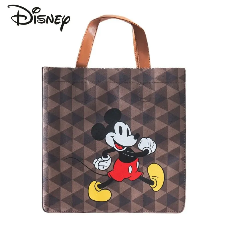 

Оригинальная новая женская сумка Disney с Микки, модная женская сумка через плечо с мультяшным рисунком, Вместительная женская сумка высокого качества