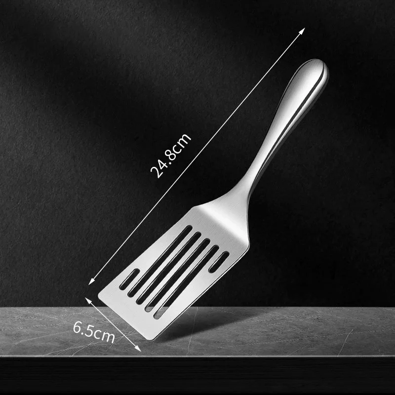 Cuisine Spatula Spoon BBQ Stainless Steel Shovel Ware Frying Pizza Beef Turner Kitchen Tools Gadget Cocina Accessories Kuchnia