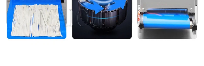 Description Picture 5 of itemElectric Dough Roller Stainless Steel Desktop Pasta Commercial Household Maker Noodle Press Machine Full Automatic