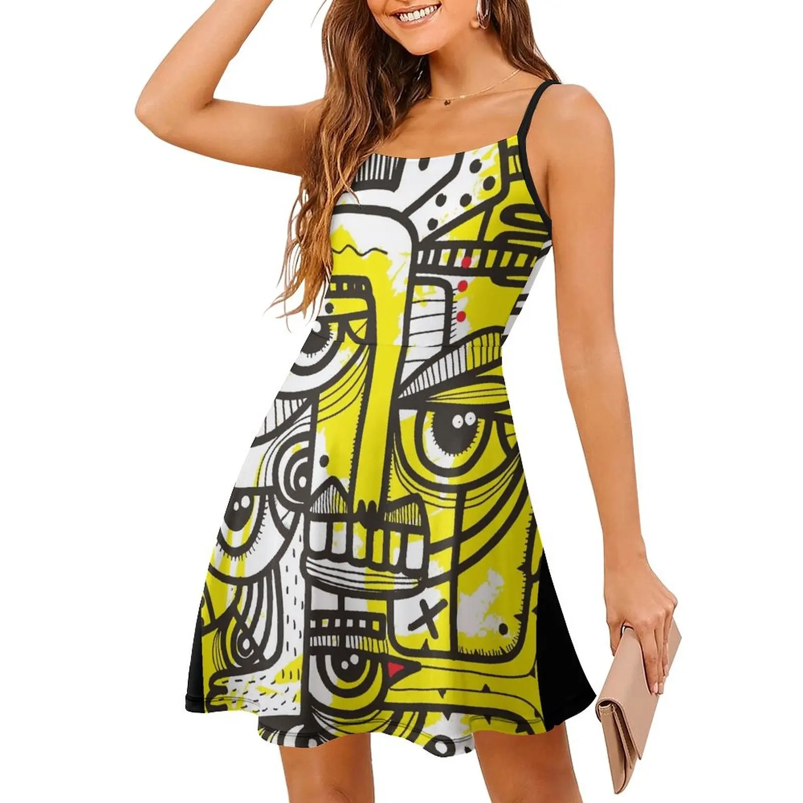 

New York, New York Sling Dress prom dresses Elegant gown