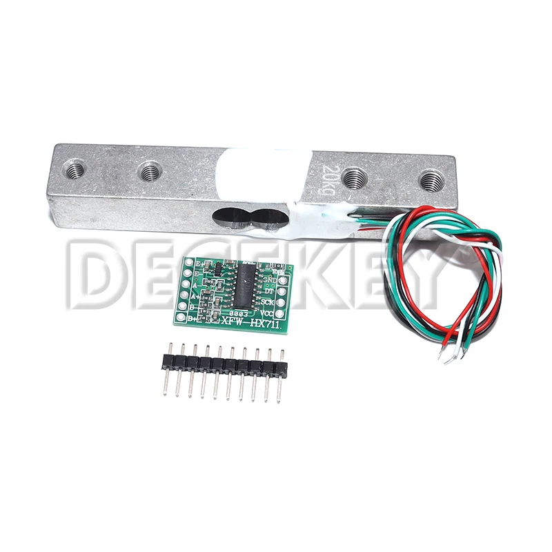 Load Cell Weight Sensor Electronic Scale Weighing Pressure Sensor 1KG 2KG 5KG 10KG 20KG HX711 AD Module Aluminum Alloy