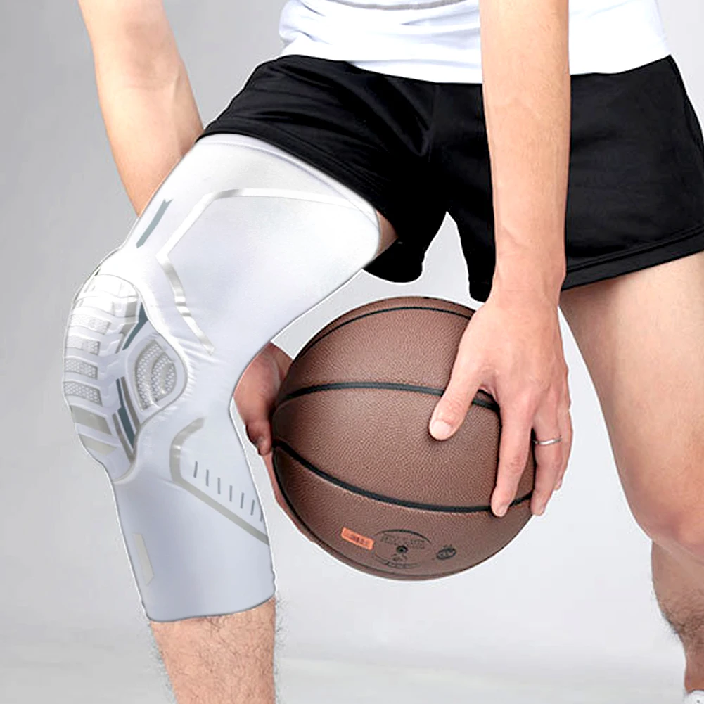 Outdoors Basketball Kneepads Elastic Foam Volleyball Knee Pad Protector Fitness Gear Gym Sports Training Support Bracers 1 Piece