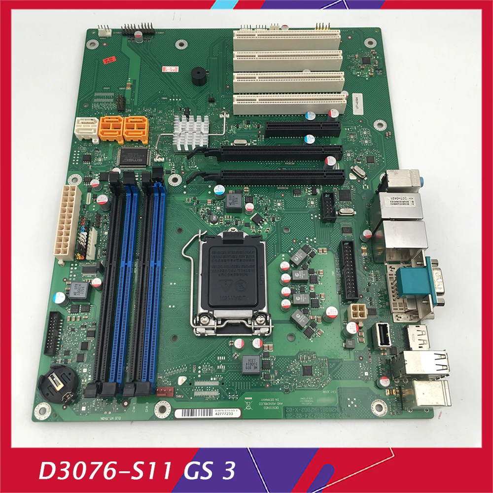 

Hot Sale D3076-S11 GS 3 For Fujitsu Industrial Motherboard W26361-W2862-Z4-02-36 W26361-W2862-X-02